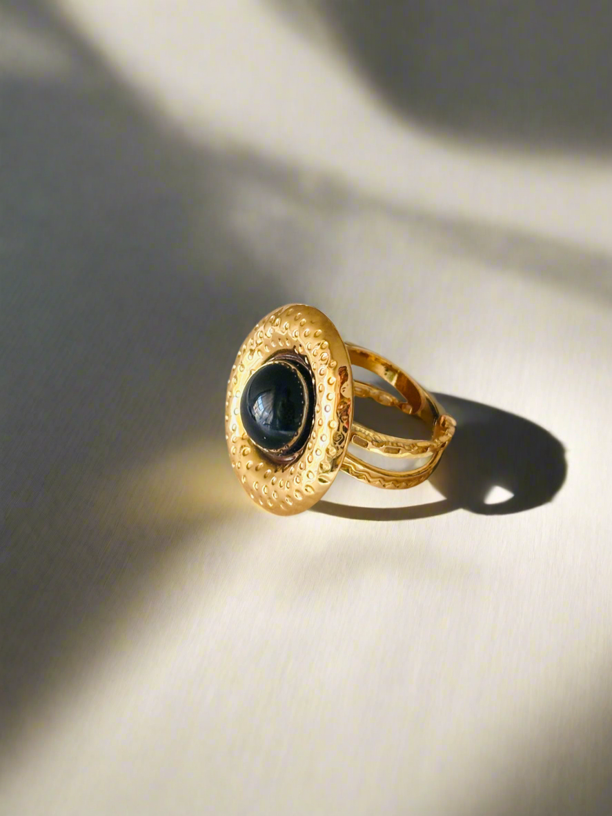 NOYA_ Anello Con pietra colorata