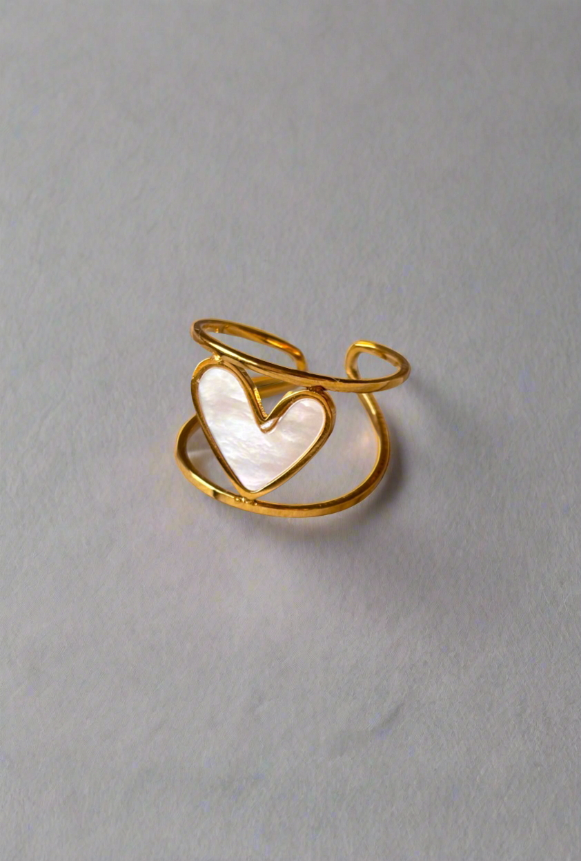 NOYA _ Anello A forma di cuore