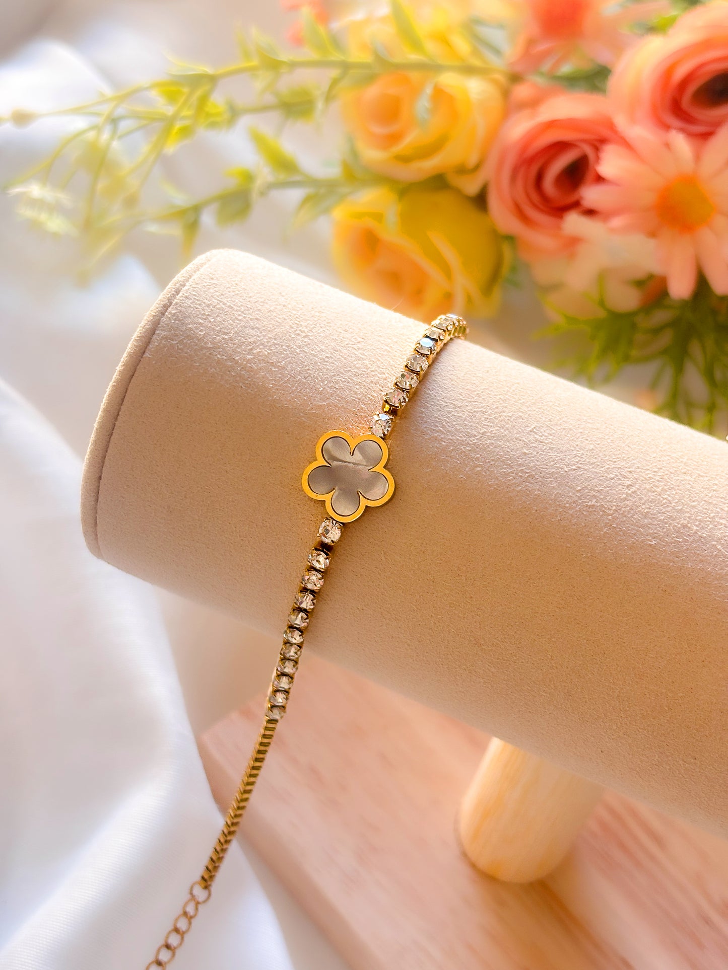 NOYA - Bracciale Speciale A Forma Di Rosa