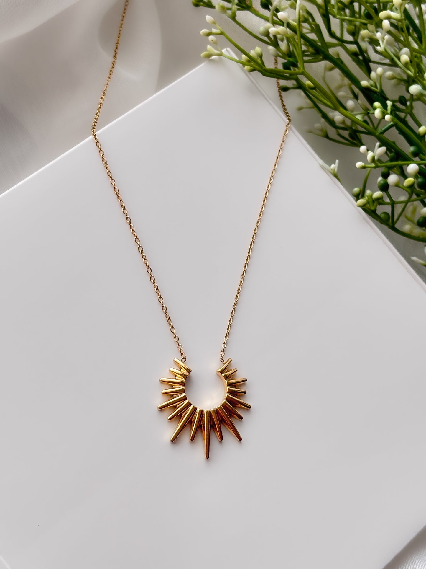 NOYA - Collana Sole oro