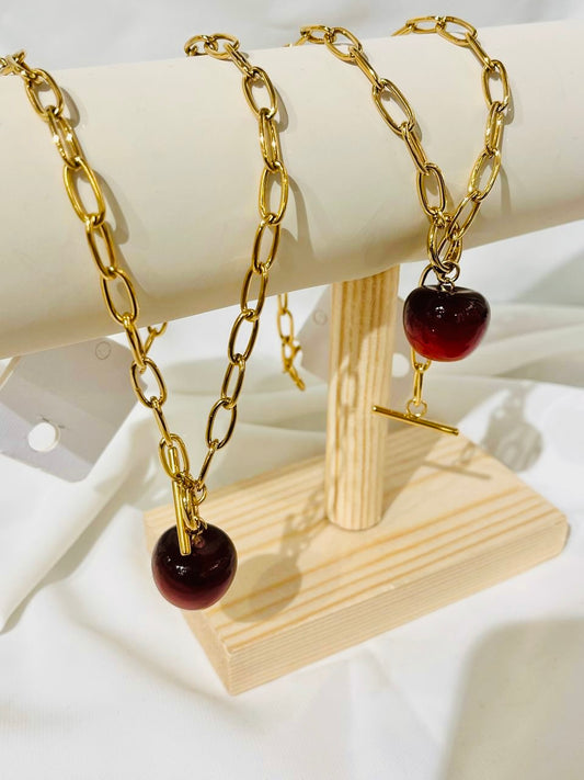 NOYA - Collana Sfera Rossa