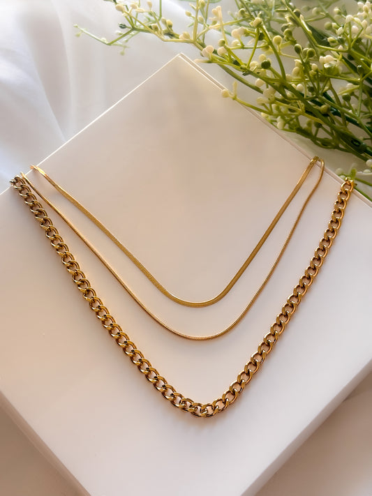 NOYA _ Collana Tripla in una