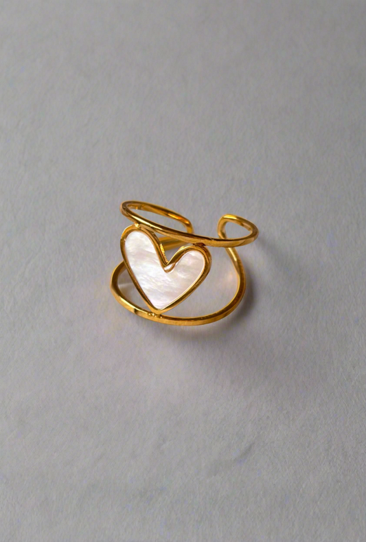 NOYA _ Anello A forma di cuore
