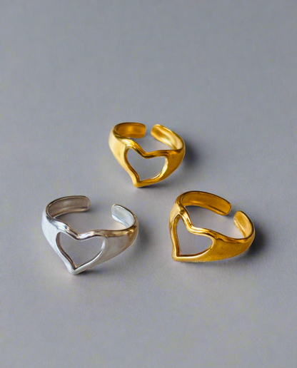NOYA_ Anello A Forma di Cuore