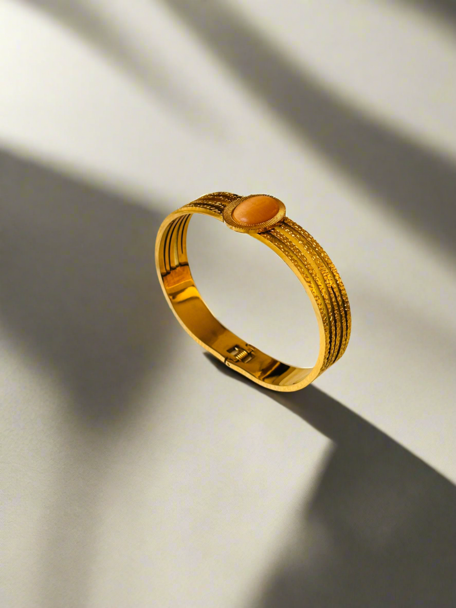 NOYA_ Bracciale con pietra colorata