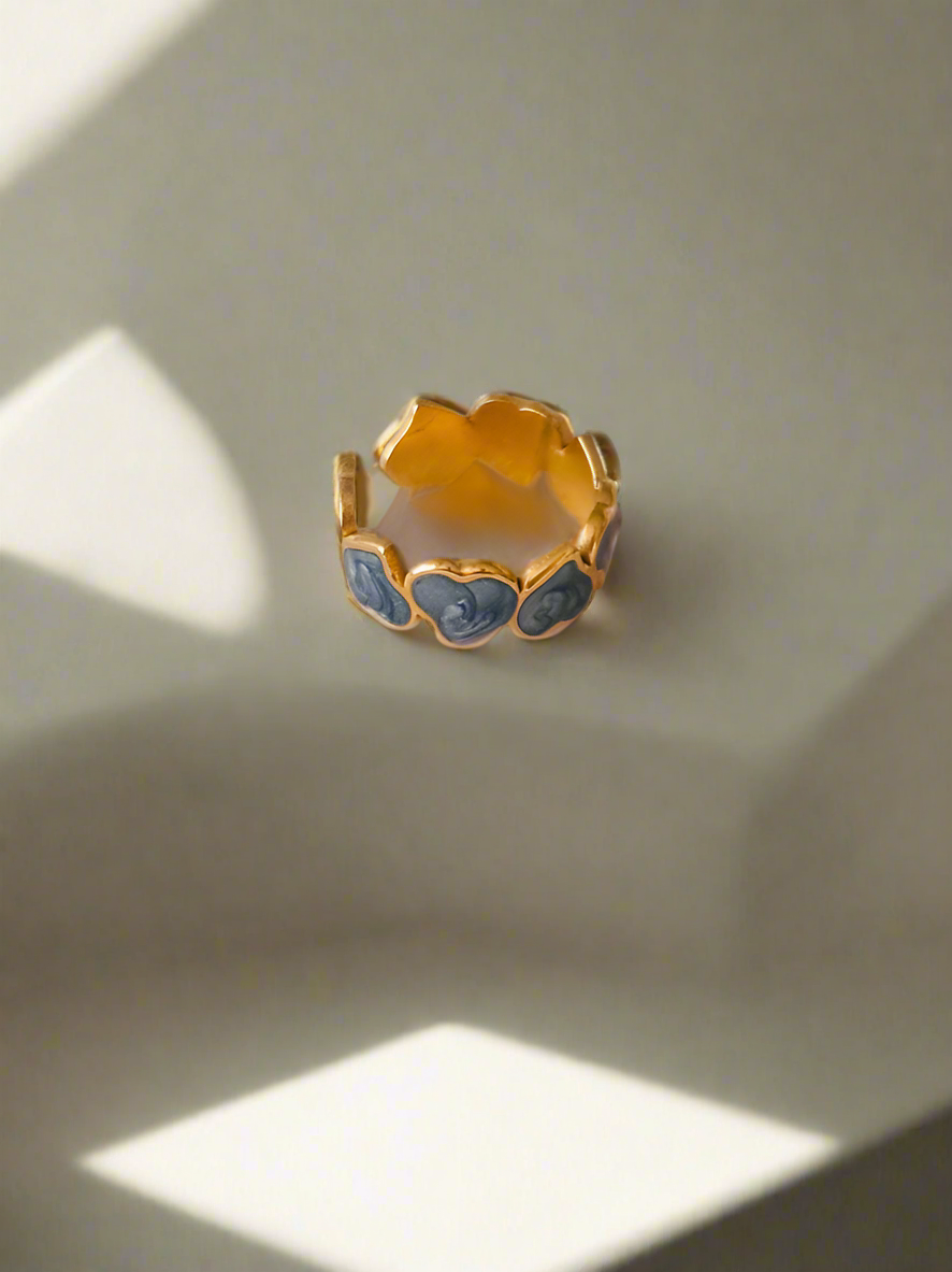 NOYA _ anello a cuori