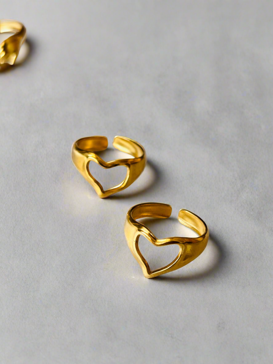 NOYA_ Anello A Forma di Cuore