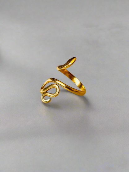 NOYA_ Anello A forma di serpente