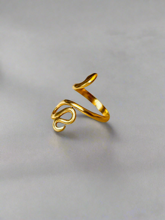 NOYA_ Anello A forma di serpente